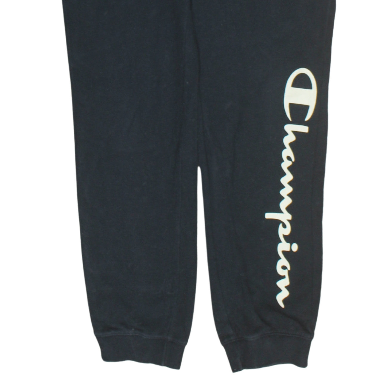 Champion Men's Black Medium Jogger Sweatpants Cotton Blend