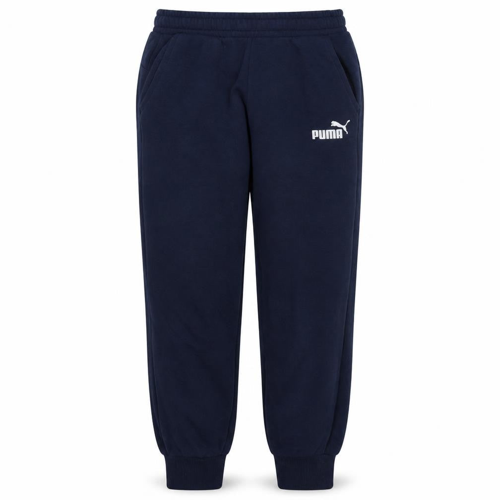 Puma Men's Blue Jogger Sweatpants Size S Fleece Regular Fit