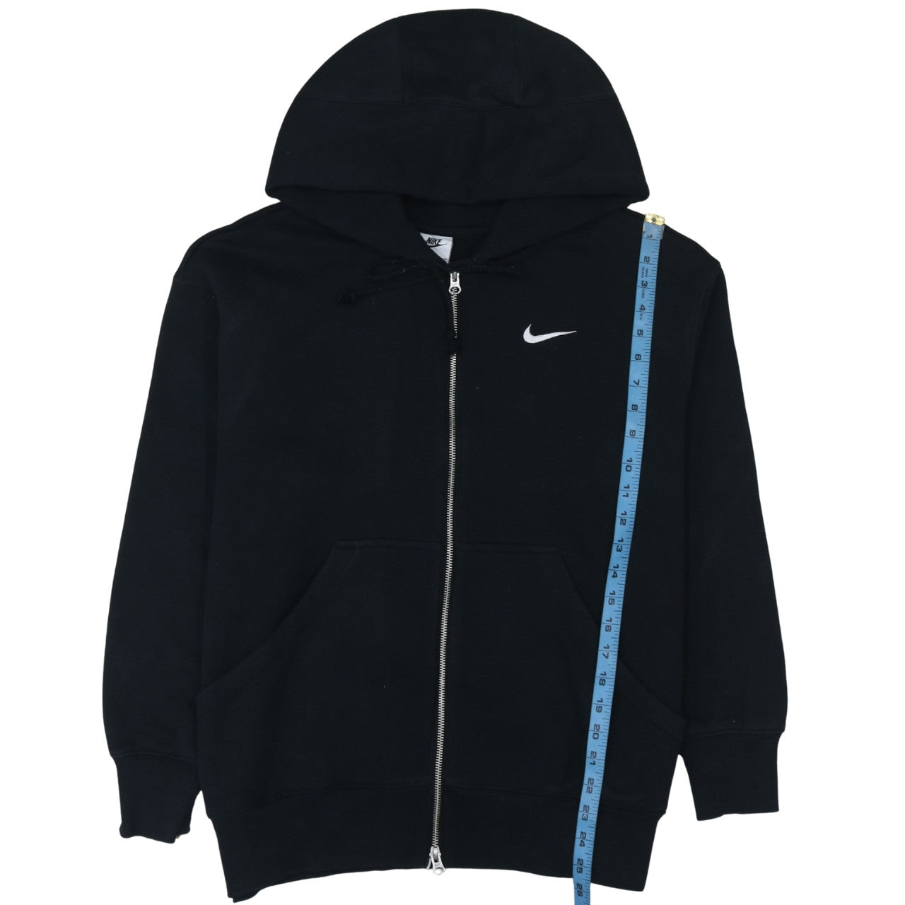Nike Men's Black Full Zip Hoodie Size S Classic Sportswear