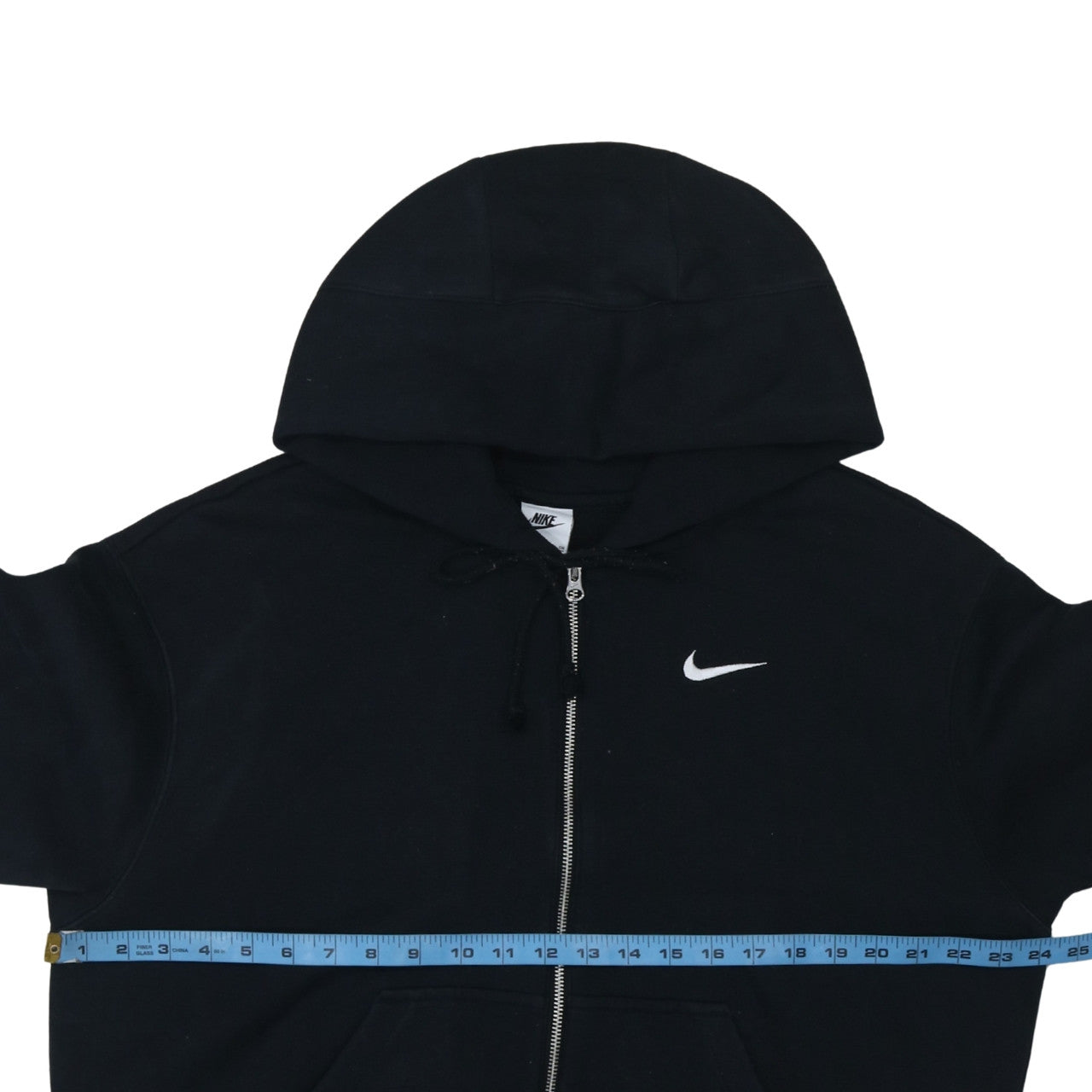 Nike Men's Black Full Zip Hoodie Size S Classic Sportswear