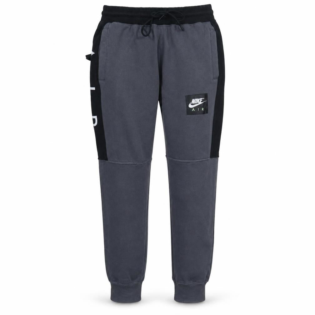 Nike Air Men's Grey Jogger Sweatpants M Regular Fit Fleece Activewear