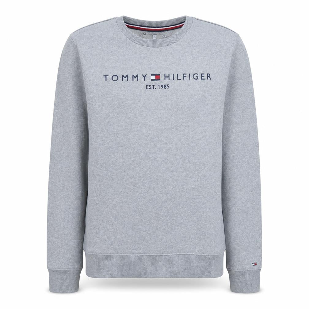 Tommy Hilfiger Boys Grey Logo Pullover Sweatshirt 14 Years
