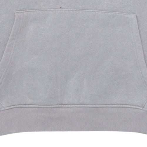 Nike Women’s Grey Pullover Hoodie Size L Cotton Blend Casual