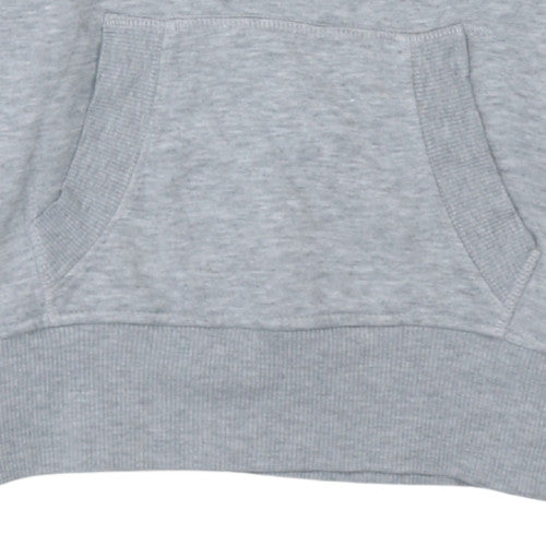 Ellesse Mens Grey Pullover Hoodie Medium Retro Sports Style