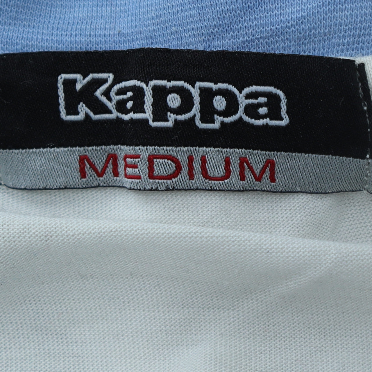 Kappa Men’s Light Blue Crew Neck Short Sleeve Cotton T-Shirt Medium