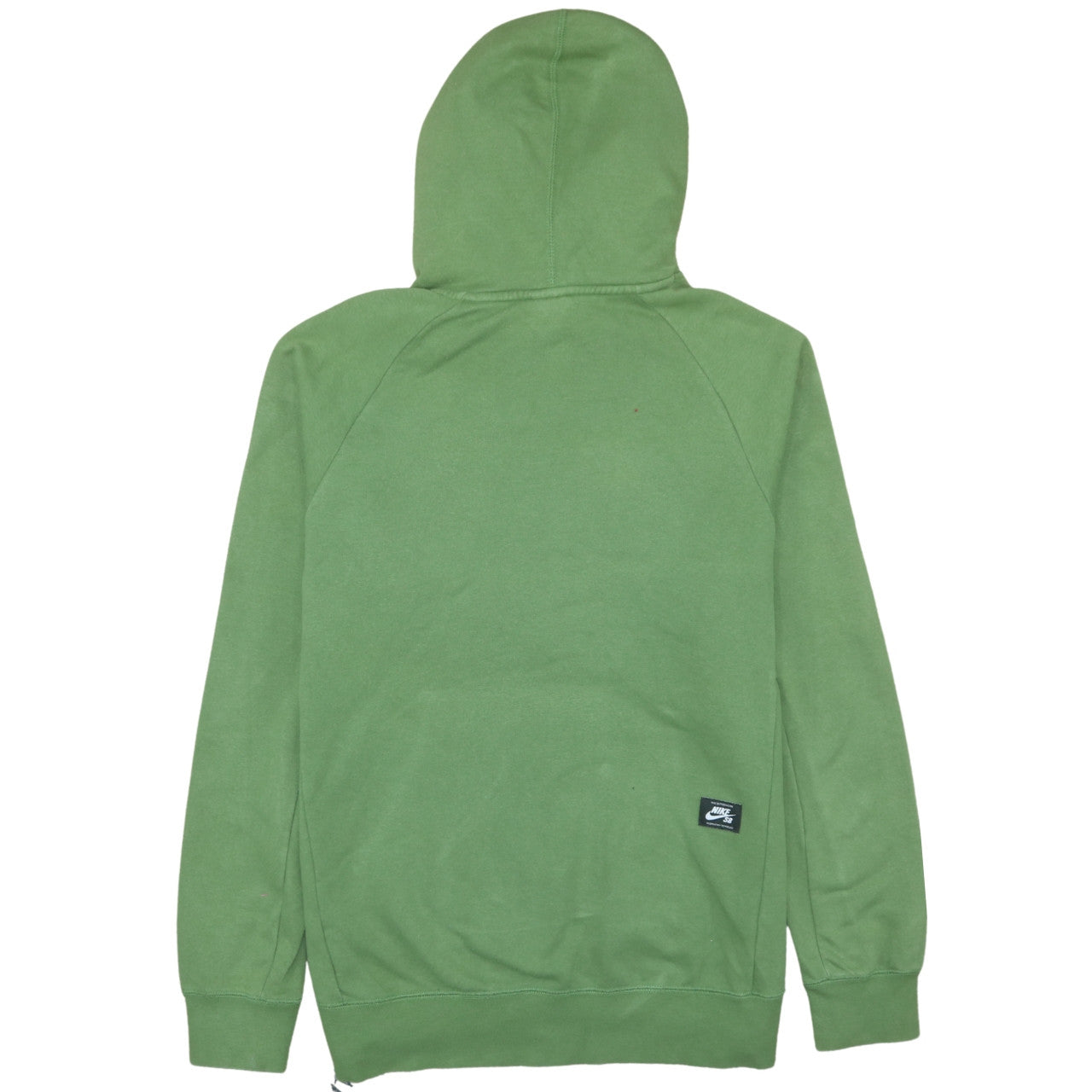 Nike SB Men's Green Pullover Hoodie M Regular Fit Graphic Skate Sweatshirt