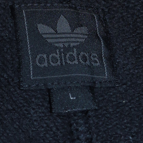 Adidas Men's Black L Jogger Sweatpants Cotton Blend