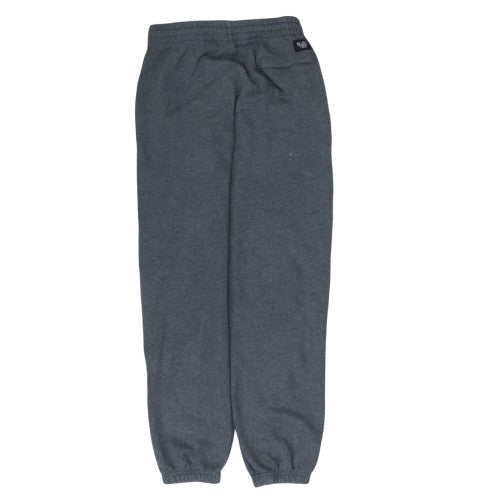 Nike Men's Grey Fleece Sweatpants L Regular Fit Elastic Waist