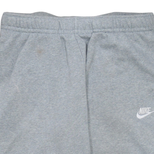 Nike Mens Grey M Jogger Sweatpants Elastic Waist Soft Fleece