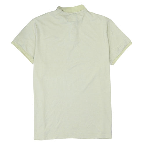 Hollister Men's Beige Epic Flex Stretch Polo Shirt XXL