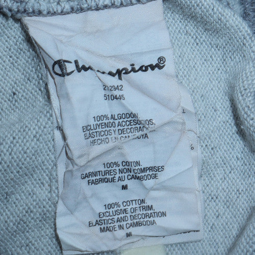 Champion Men's Grey Medium Pullover Sweatshirt Embroidered Logo