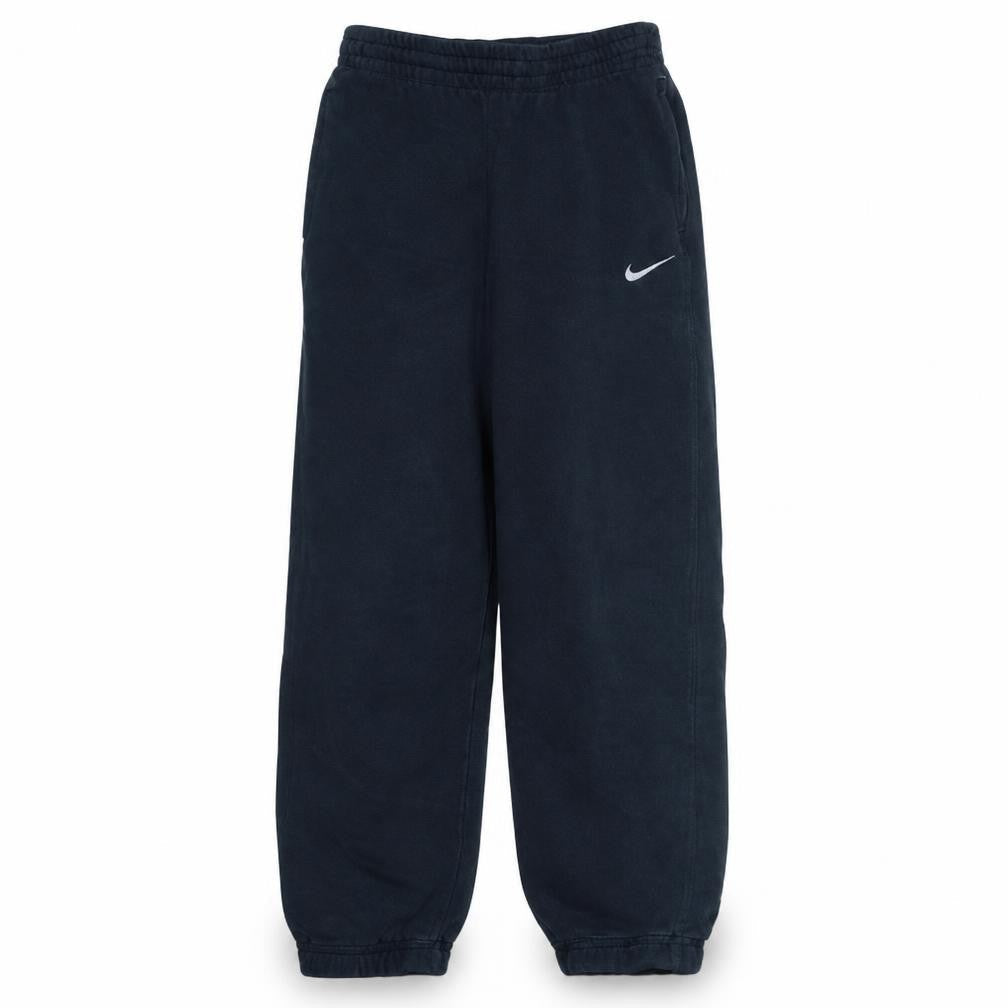 Nike Boys Black Fleece Sweatpants 12-13 Years Regular Fit Activewear Trousers
