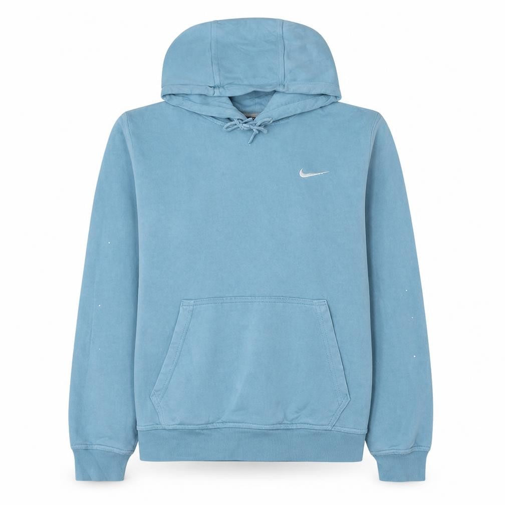 Nike Women’s Blue Pullover Hoodie Medium Cotton Blend