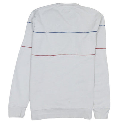 Levi's Men's White Logo Pullover Sweatshirt Size L Regular Fit