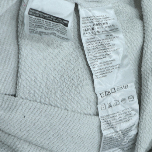 Levi's Men's White Logo Pullover Sweatshirt Size L Regular Fit