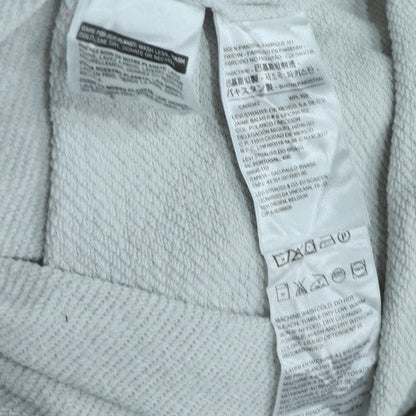Levi's Men's White Logo Pullover Sweatshirt Size L Regular Fit