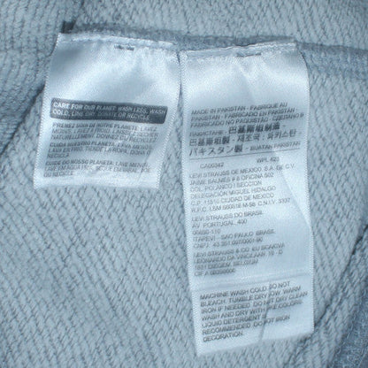 Levi's Men's Grey Logo Pullover Hoodie Size L Regular Fit