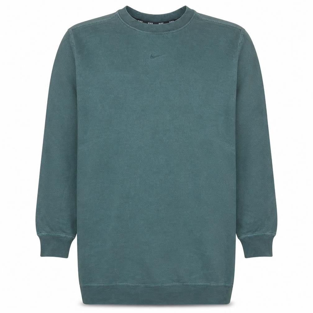 Nike Mens Green Dri-FIT Crew Neck Long Sleeve Pullover Sweatshirt L