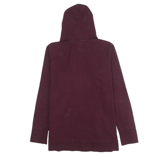 Champion Men's Red Pullover Hoodie Size L Embroidered Logo
