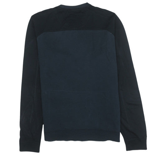 Nike Mens Black Crew Neck Logo Sweatshirt Size M Pullover