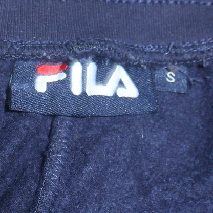 Additional view of Fila Men's Black Jogger Sweatpants Small - Logo Side Stripe