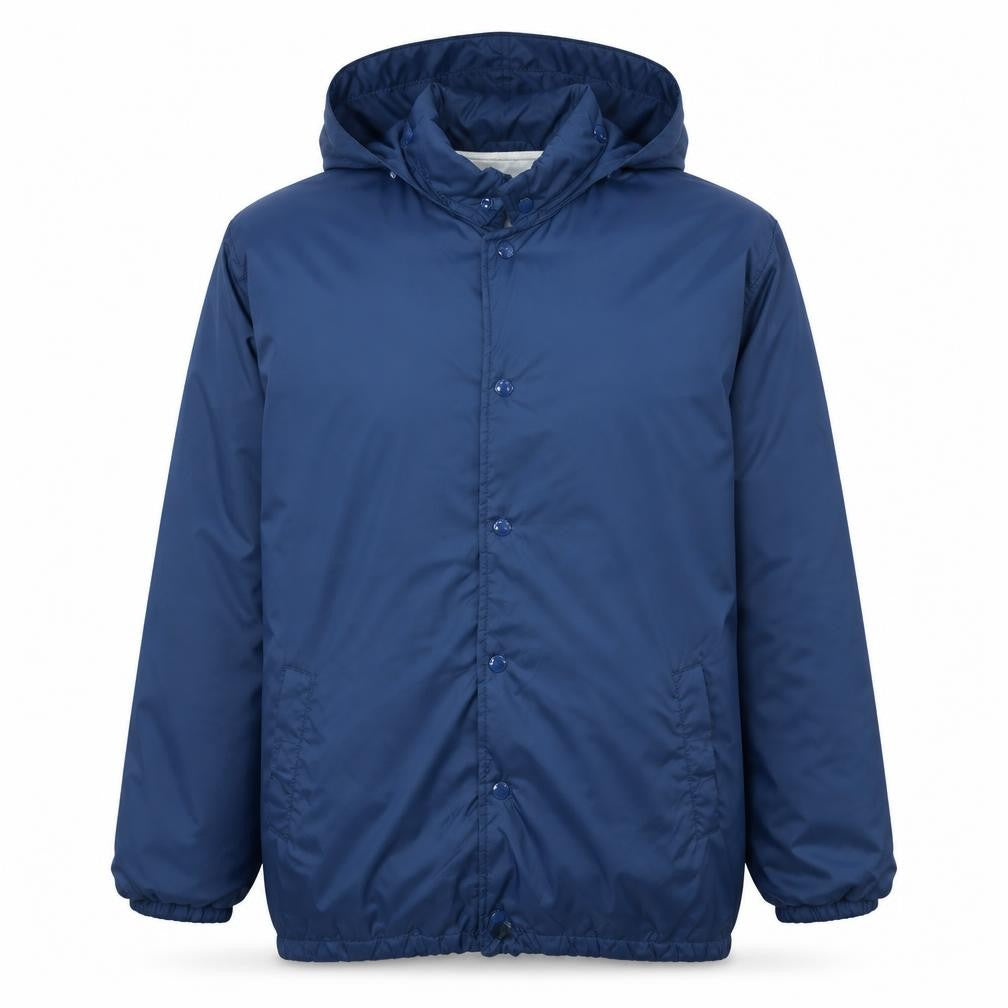 Free Wear Men's Blue XL Hooded Waterproof Windbreaker Jacket