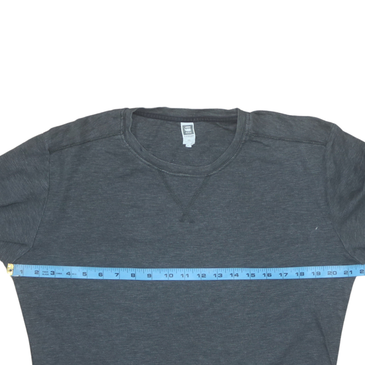 G-Star RAW Men's Grey Crew Neck Pullover Sweatshirt Size M