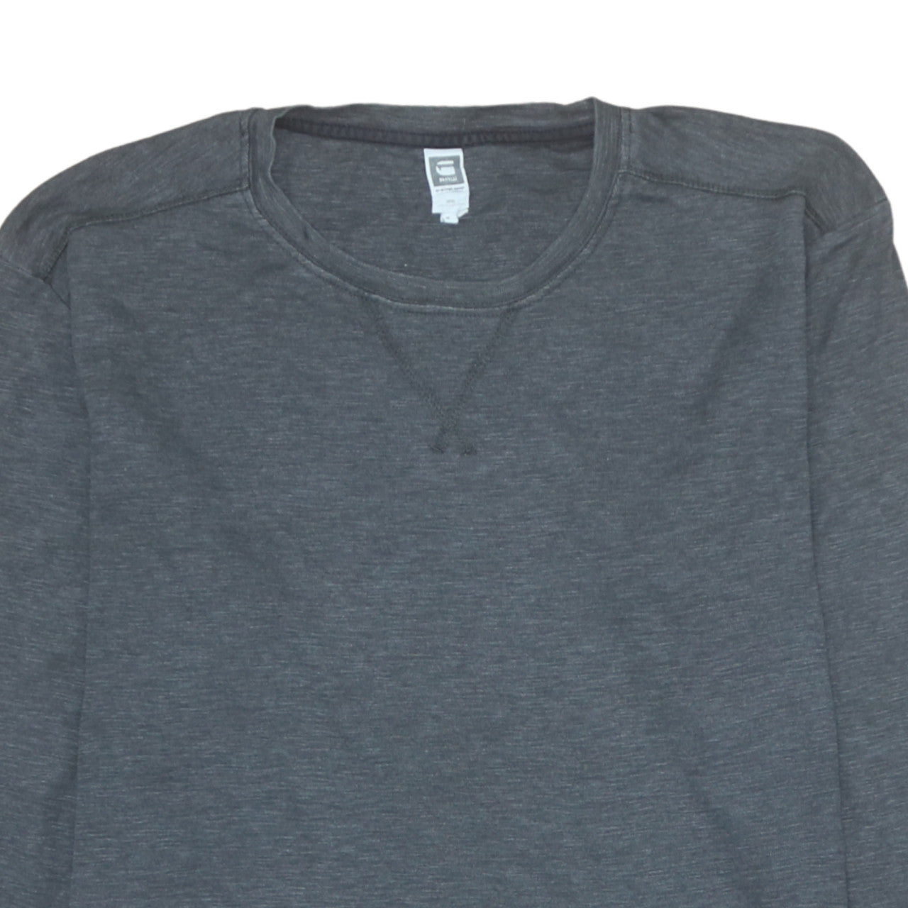 G-Star RAW Men's Grey Crew Neck Pullover Sweatshirt Size M