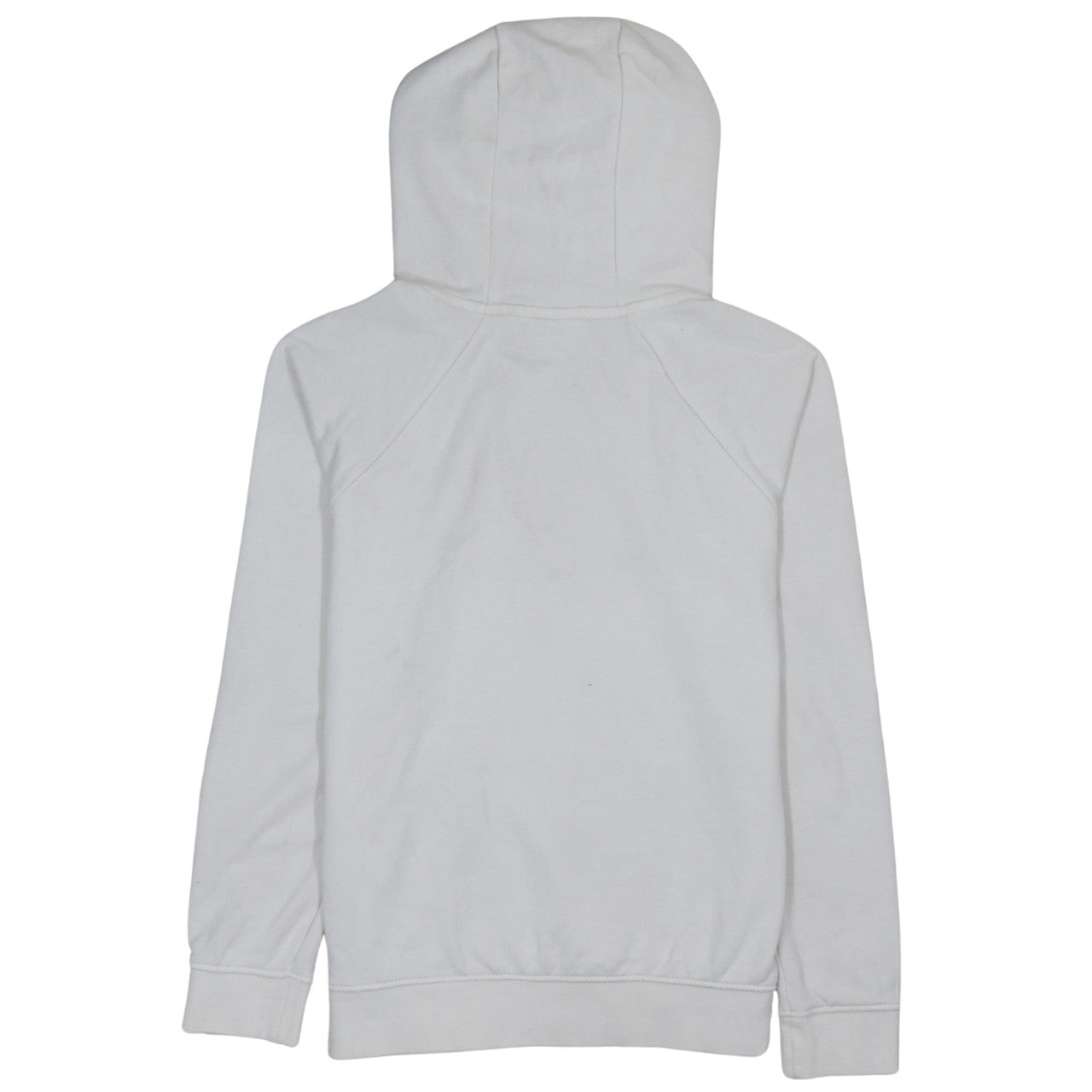 Nike Men White Pullover Hoodie Small Graphic Logo Sportswear