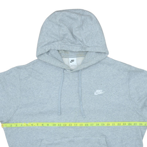 Nike Men's Grey XL Pullover Hoodie Fleece Regular Fit Sportswear