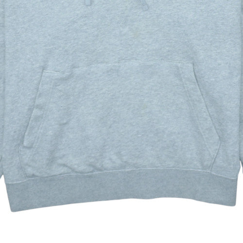 Nike Men's Grey XL Pullover Hoodie Fleece Regular Fit Sportswear