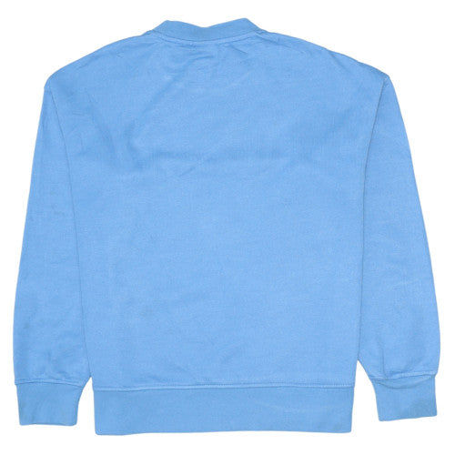 Disney Women’s Blue Stitch Sweatshirt XS Crew Neck Pullover