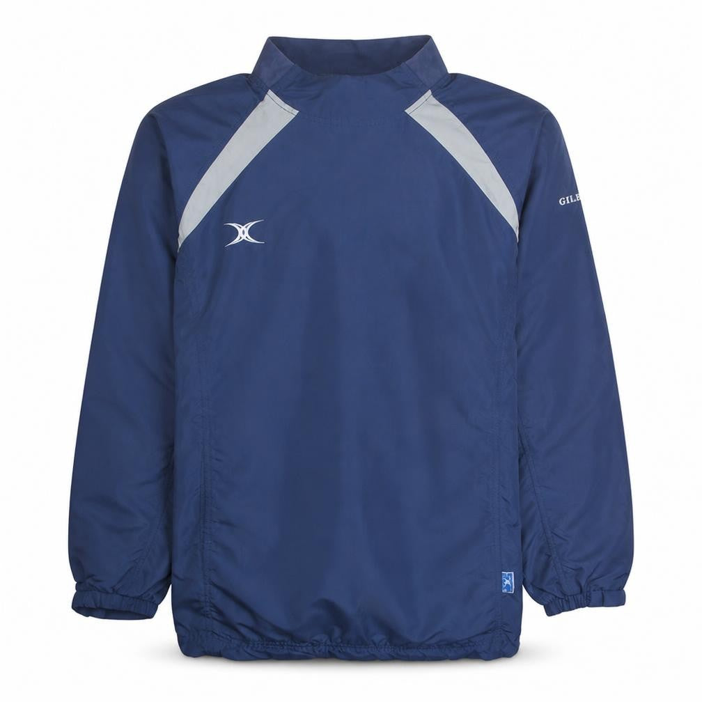Gilbert Men's Blue 2XL Pullover Rugby Sweatshirt Water Resistant