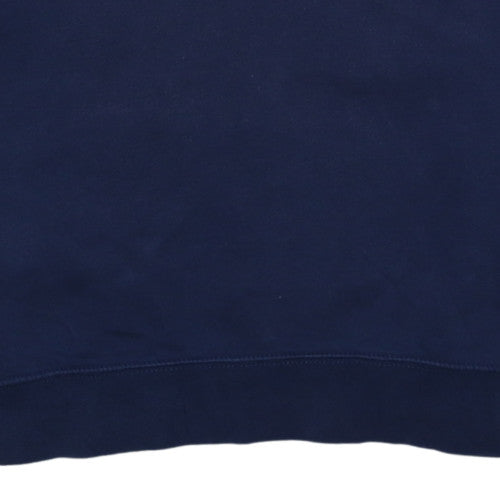 Nike Mens Blue Crew Neck Pullover Sweatshirt Size M