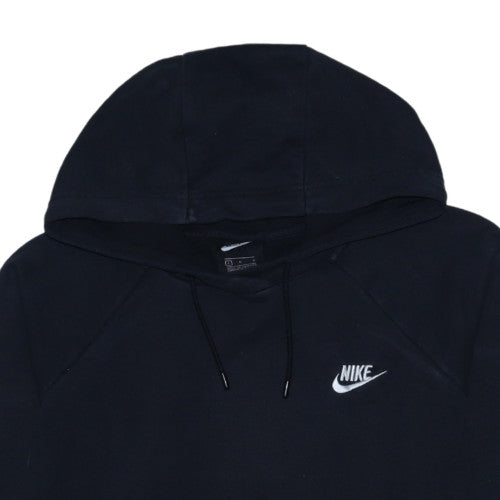 Nike Men's Black Pullover Hoodie L Logo Fleece Sweatshirt