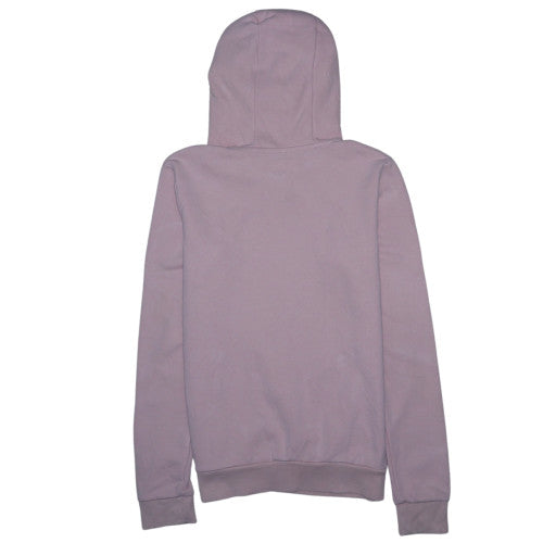 Kappa Womens Pink XS Pullover Hoodie Cotton Blend Logo Sweatshirt