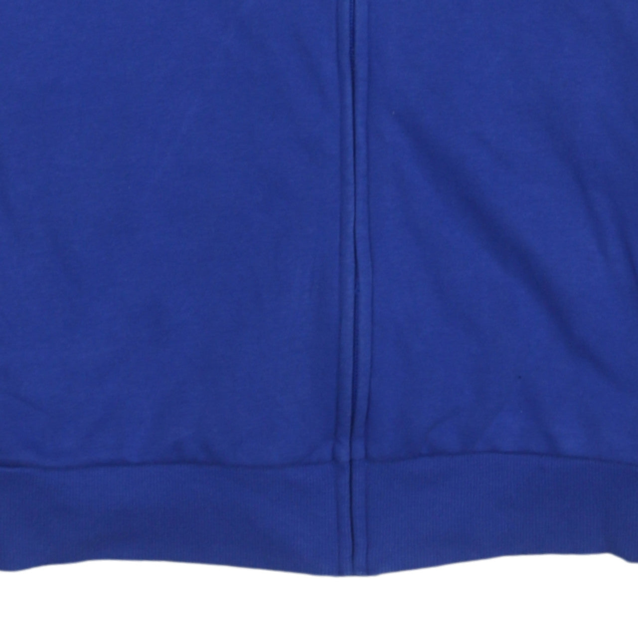 Adidas Men’s Blue Full Zip Logo Sweatshirt XL