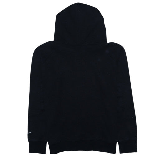 Nike Men’s Black Pullover Hoodie S Logo Fleece Sportswear