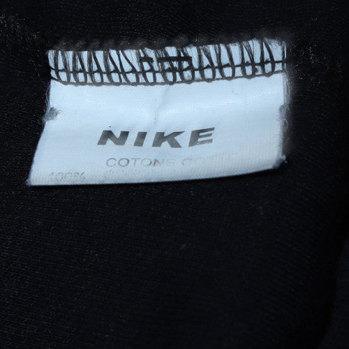 Nike Men’s Black Pullover Hoodie S Logo Fleece Sportswear