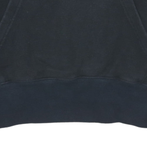 Champion Men's Black Pullover Hoodie Small Cotton Logo Sportswear
