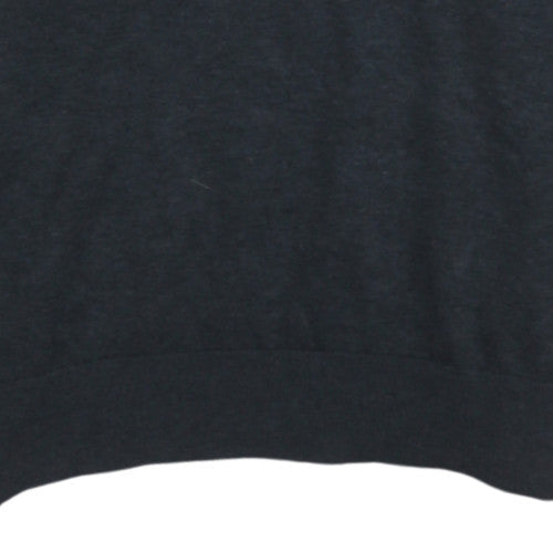 U.S. Polo Assn. Mens Charcoal Grey Marl Cotton Crew Neck Sweatshirt L