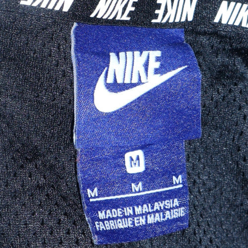 Nike Men's Black Pullover Hoodie Medium Logo Graphic Sweatshirt