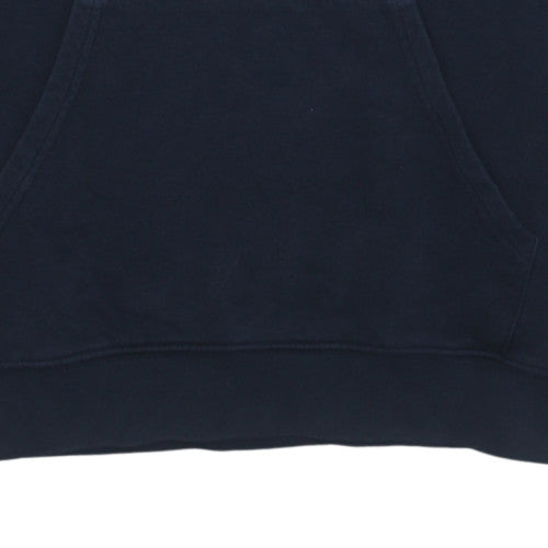 Champion Men's Blue Pullover Hoodie Large Fleece Logo Sportswear