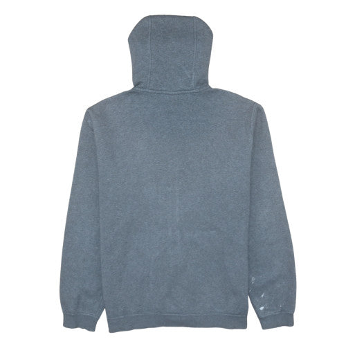 Nike Men's Grey Full Zip Hoodie L Regular Fit Sportswear