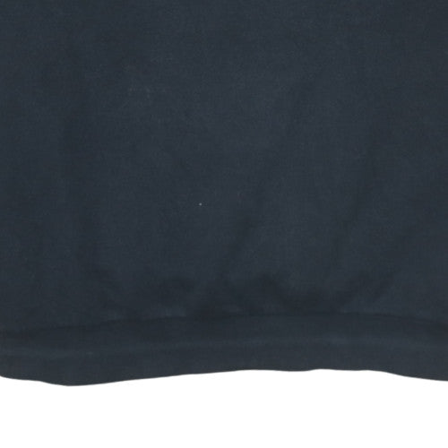 Adidas Men's Black L Pullover Crew Neck Fleece Sweatshirt
