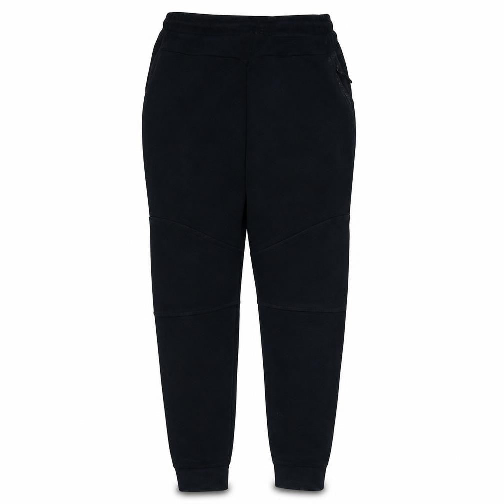 Nike Men Black Jogger Trousers Size S Regular Fit Cotton Blend