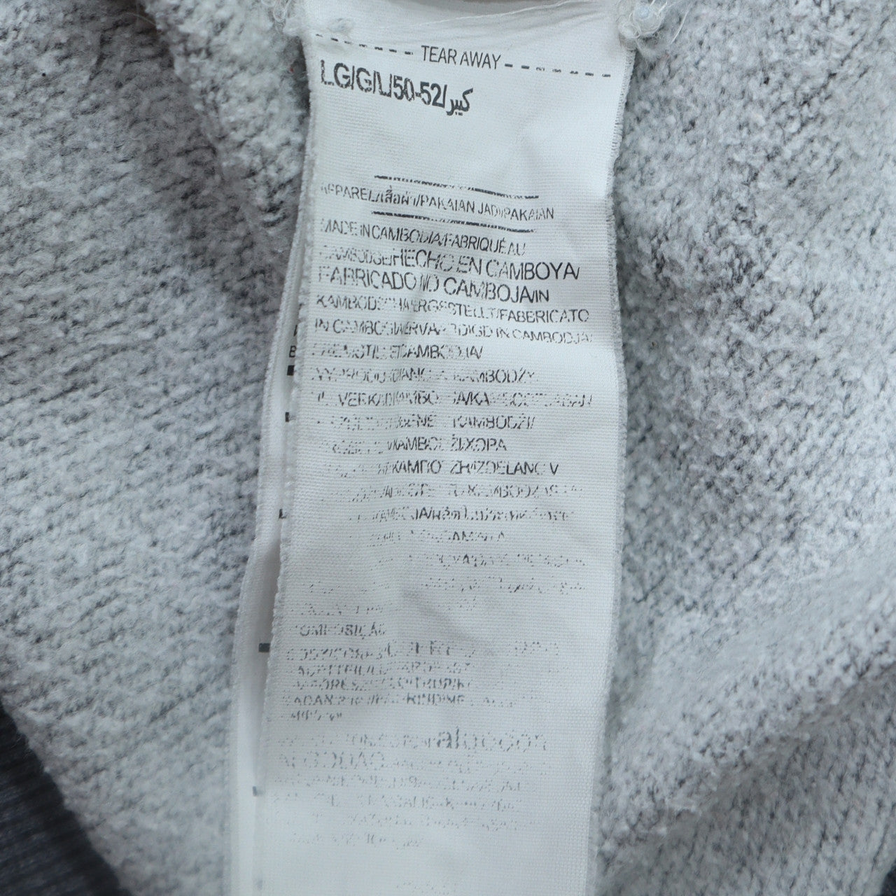 Under Armour Men's Grey Full Zip Hoodie Size L Lightweight Fleece