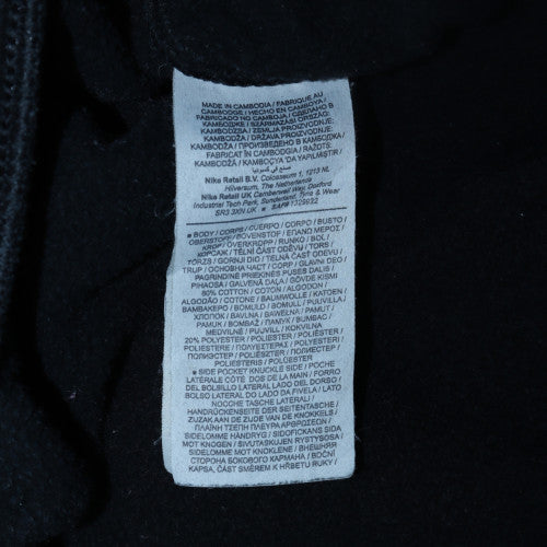 Nike Men's Black XL Fleece Sweatpants Joggers Cuffed Comfort Fit
