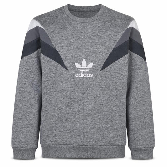 Adidas Men's Grey Crew Neck Sweatshirt Size M Sports Pullover