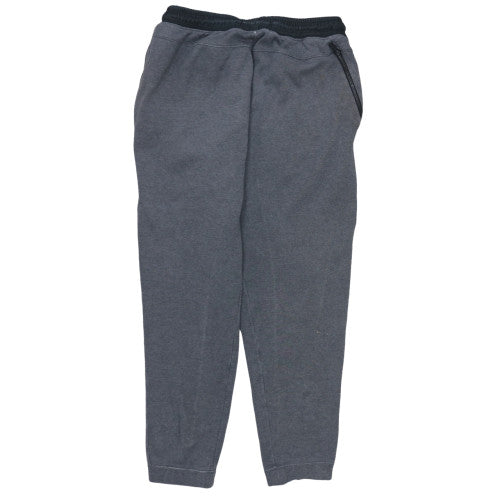 Nike Men Grey Fleece Jogger Trousers L Regular Fit